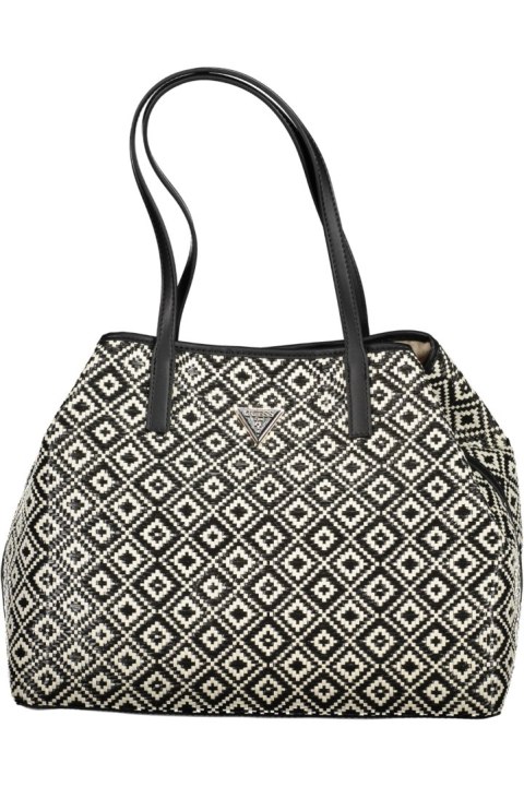 CZARNA TORBA DAMSKA GUESS JEANS (Nero) CZARNA TORBA DAMSKA GUESS JEANS (Nero)