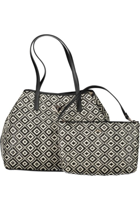 CZARNA TORBA DAMSKA GUESS JEANS (Nero) CZARNA TORBA DAMSKA GUESS JEANS (Nero)