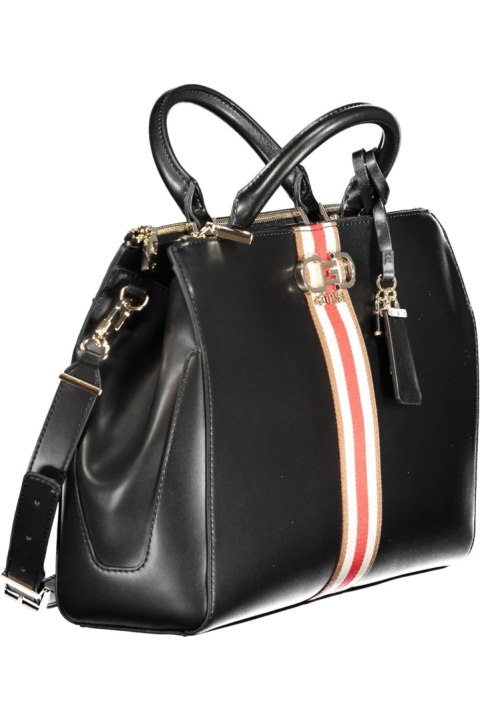 CZARNA TORBA DAMSKA GUESS JEANS (Nero) CZARNA TORBA DAMSKA GUESS JEANS (Nero)
