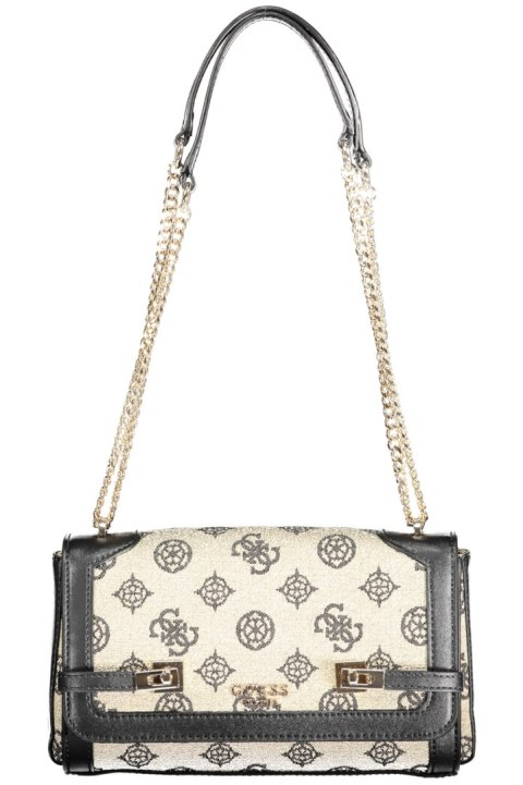 GUESS JEANS CZARNA TORBA DAMSKA (Nero) GUESS JEANS CZARNA TORBA DAMSKA (Nero)