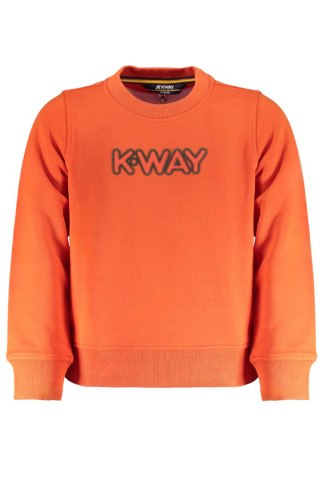 K-WAY POMARAŃCZOWA BLUZA BEZ ZAMKU DLA DZIECI (Arancione)