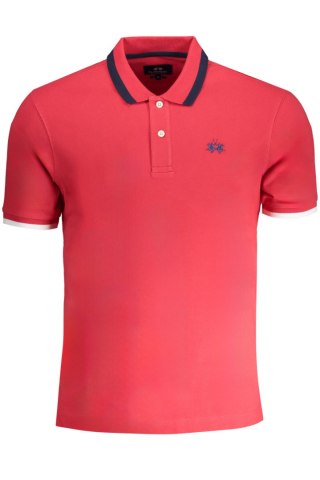 MĘSKA CZERWONA KOSZULKA POLO Z KRÓTKIM RĘKAWEM LA MARTINA (Rosso)