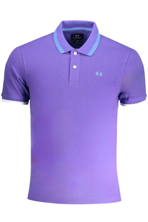 MĘSKA KOSZULKA POLO Z KRÓTKIM RĘKAWEM FIOLETOWA LA MARTINA (Viola) MĘSKA KOSZULKA POLO Z KRÓTKIM RĘKAWEM FIOLETOWA LA MARTINA (Viola)