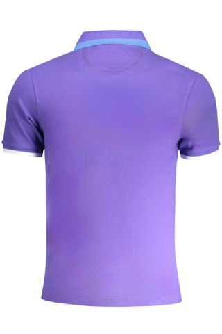 MĘSKA KOSZULKA POLO Z KRÓTKIM RĘKAWEM FIOLETOWA LA MARTINA (Viola)