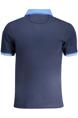 MĘSKA NIEBIESKA KOSZULKA POLO Z KRÓTKIM RĘKAWEM LA MARTINA (Blu)