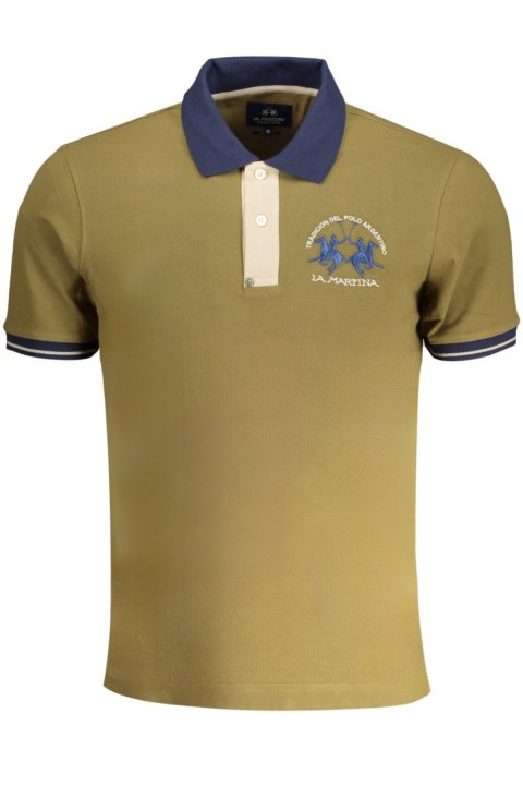 ZIELONA KOSZULKA POLO MĘSKA Z KRÓTKIM RĘKAWEM LA MARTINA (Verde) ZIELONA KOSZULKA POLO MĘSKA Z KRÓTKIM RĘKAWEM LA MARTINA (Verde)