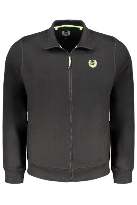 CZARNA BLUZA MĘSKA Z ZAMKIEM GIAN MARCO VENTURI (Nero) CZARNA BLUZA MĘSKA Z ZAMKIEM GIAN MARCO VENTURI (Nero)