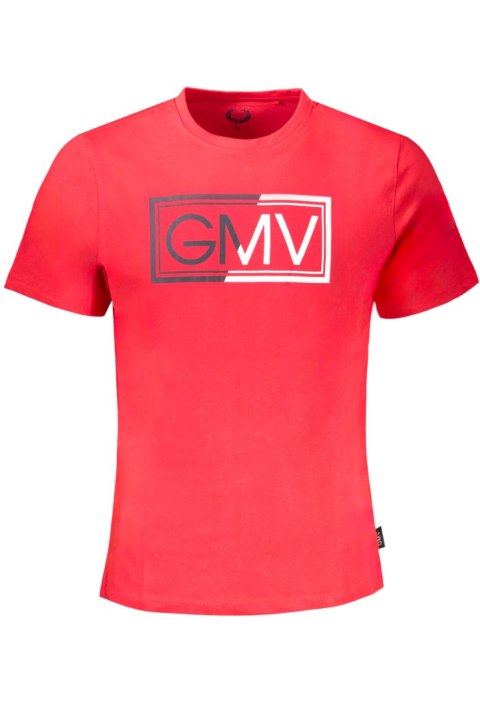 CZERWONY T-SHIRT MĘSKI Z KRÓTKIM RĘKAWEM GIAN MARCO VENTURI (Rosso) CZERWONY T-SHIRT MĘSKI Z KRÓTKIM RĘKAWEM GIAN MARCO VENTURI (Rosso)