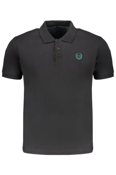 GIAN MARCO VENTURI MĘSKA CZARNA KOSZULKA POLO Z KRÓTKIM RĘKAWEM (Nero) GIAN MARCO VENTURI MĘSKA CZARNA KOSZULKA POLO Z KRÓTKIM RĘKAWEM (Nero)