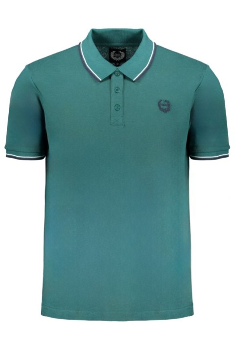 GIAN MARCO VENTURI ZIELONA MĘSKA KOSZULKA POLO Z KRÓTKIM RĘKAWEM (Verde) GIAN MARCO VENTURI ZIELONA MĘSKA KOSZULKA POLO Z KRÓTKIM RĘKAWEM (Verde)