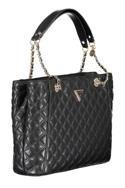 GUESS JEANS CZARNA TORBA DAMSKA (Nero) GUESS JEANS CZARNA TORBA DAMSKA (Nero)