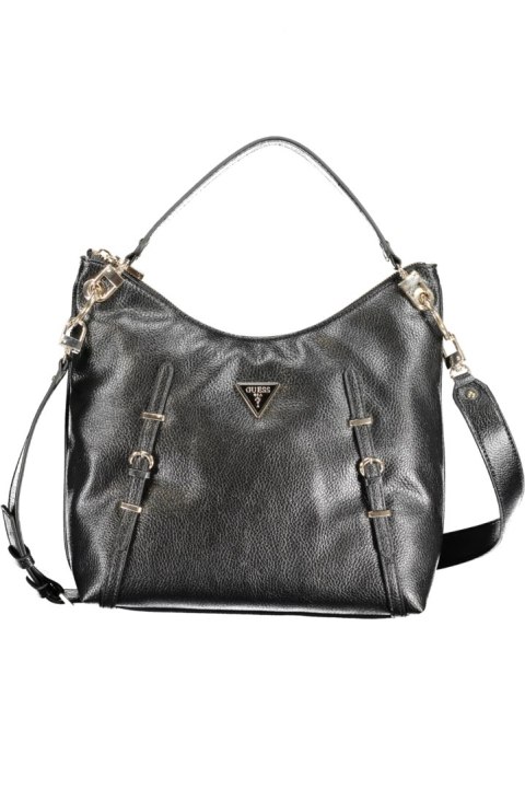 GUESS JEANS CZARNA TORBA DAMSKA (Nero) GUESS JEANS CZARNA TORBA DAMSKA (Nero)