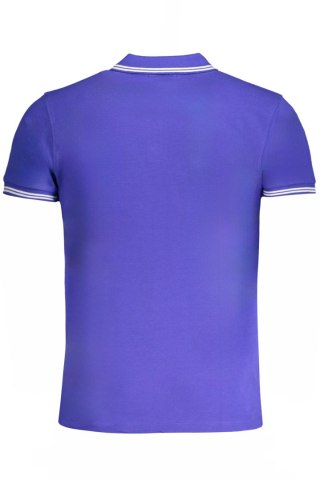 MĘSKA KOSZULKA POLO Z KRÓTKIM RĘKAWEM KLASY CAVALLI NIEBIESKA (Blu)