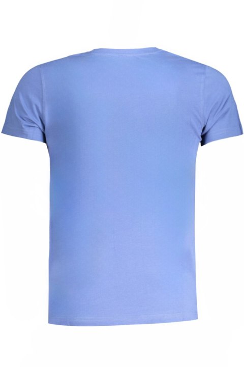 NIEBIESKI T-SHIRT MĘSKI K-WAY Z KRÓTKIM RĘKAWEM (Blu) NIEBIESKI T-SHIRT MĘSKI K-WAY Z KRÓTKIM RĘKAWEM (Blu)