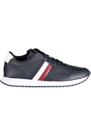 NIEBIESKIE MĘSKIE BUTY SPORTOWE TOMMY HILFIGER (Blu)