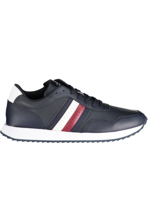 NIEBIESKIE MĘSKIE BUTY SPORTOWE TOMMY HILFIGER (Blu) NIEBIESKIE MĘSKIE BUTY SPORTOWE TOMMY HILFIGER (Blu)