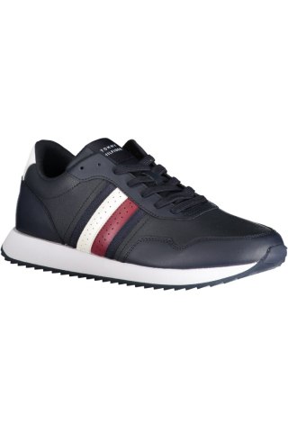 NIEBIESKIE MĘSKIE BUTY SPORTOWE TOMMY HILFIGER (Blu)