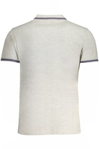 SZARY MĘSKI KOSZULKA POLO Z KRÓTKIM RĘKAWEM KLASY CAVALLI (Grigio)
