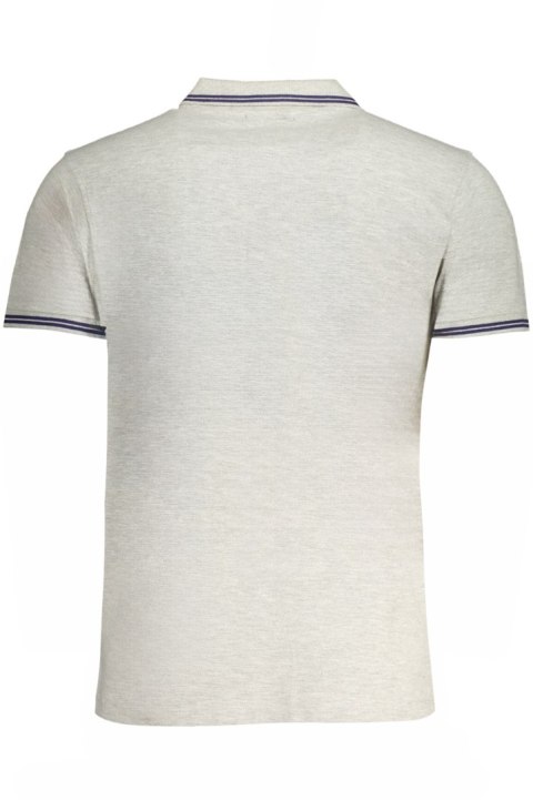 SZARY MĘSKI KOSZULKA POLO Z KRÓTKIM RĘKAWEM KLASY CAVALLI (Grigio)