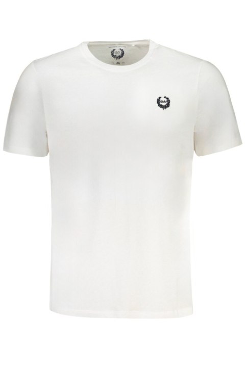 T-SHIRT MĘSKI Z KRÓTKIM RĘKAWEM GIAN MARCO VENTURI BIAŁY (Bianco) T-SHIRT MĘSKI Z KRÓTKIM RĘKAWEM GIAN MARCO VENTURI BIAŁY (Bianco)