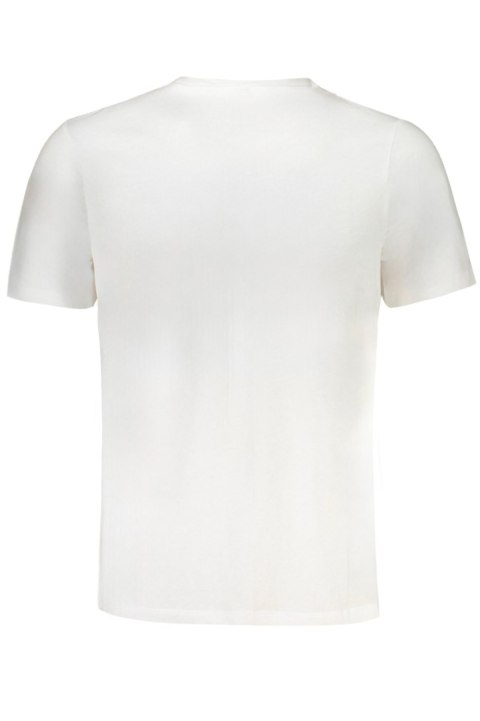 T-SHIRT MĘSKI Z KRÓTKIM RĘKAWEM GIAN MARCO VENTURI BIAŁY (Bianco) T-SHIRT MĘSKI Z KRÓTKIM RĘKAWEM GIAN MARCO VENTURI BIAŁY (Bianco)