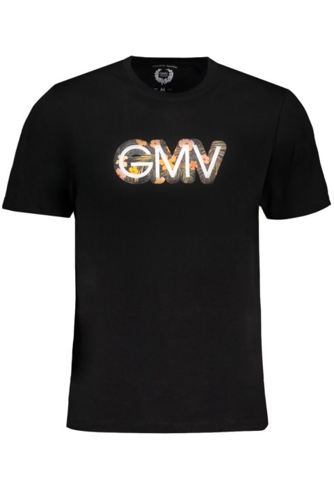 T-SHIRT MĘSKI Z KRÓTKIM RĘKAWEM GIAN MARCO VENTURI CZARNY (Nero) T-SHIRT MĘSKI Z KRÓTKIM RĘKAWEM GIAN MARCO VENTURI CZARNY (Nero)