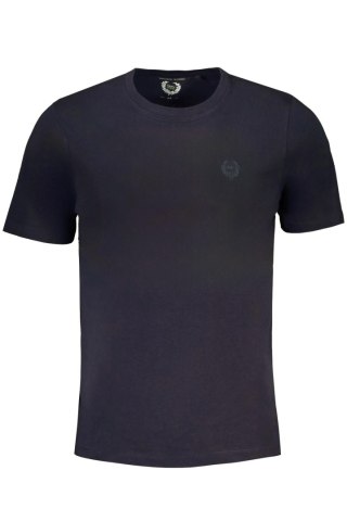 T-SHIRT MĘSKI Z KRÓTKIM RĘKAWEM GIAN MARCO VENTURI NIEBIESKI (Blu)