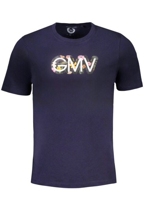 T-SHIRT MĘSKI Z KRÓTKIM RĘKAWEM GIAN MARCO VENTURI NIEBIESKI (Blu) T-SHIRT MĘSKI Z KRÓTKIM RĘKAWEM GIAN MARCO VENTURI NIEBIESKI (Blu)