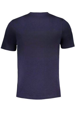 T-SHIRT MĘSKI Z KRÓTKIM RĘKAWEM GIAN MARCO VENTURI NIEBIESKI (Blu)