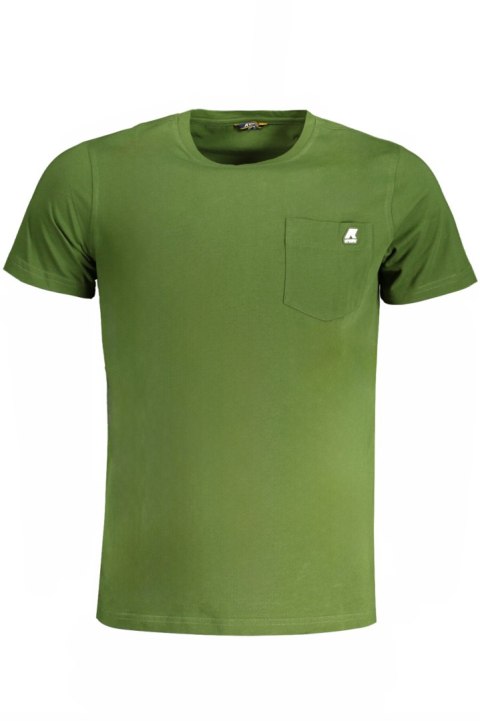 ZIELONY MĘSKI T-SHIRT K-WAY Z KRÓTKIM RĘKAWEM (Verde) ZIELONY MĘSKI T-SHIRT K-WAY Z KRÓTKIM RĘKAWEM (Verde)