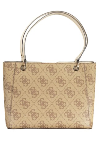 BEŻOWA TORBA DAMSKA GUESS JEANS (Beige)