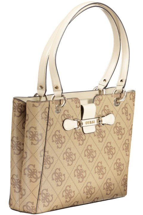 BEŻOWA TORBA DAMSKA GUESS JEANS (Beige) BEŻOWA TORBA DAMSKA GUESS JEANS (Beige)