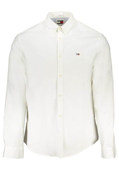 BIAŁA KOSZULA MĘSKA TOMMY HILFIGER Z DŁUGIM RĘKAWEM (Bianco) BIAŁA KOSZULA MĘSKA TOMMY HILFIGER Z DŁUGIM RĘKAWEM (Bianco)