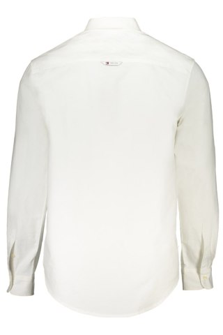 BIAŁA KOSZULA MĘSKA TOMMY HILFIGER Z DŁUGIM RĘKAWEM (Bianco)