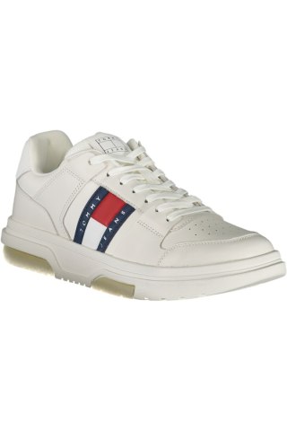 BIAŁY MĘSKIE BUTY SPORTOWE TOMMY HILFIGER (Bianco)