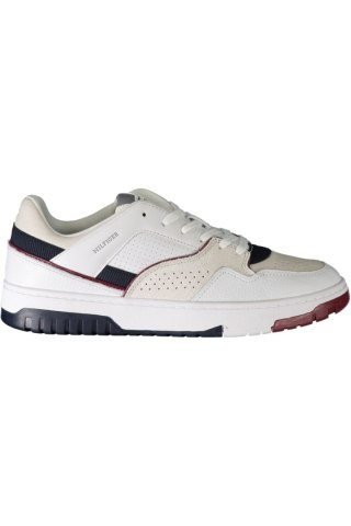 BIAŁY MĘSKIE BUTY SPORTOWE TOMMY HILFIGER (Bianco)