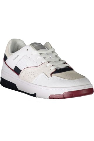 BIAŁY MĘSKIE BUTY SPORTOWE TOMMY HILFIGER (Bianco)