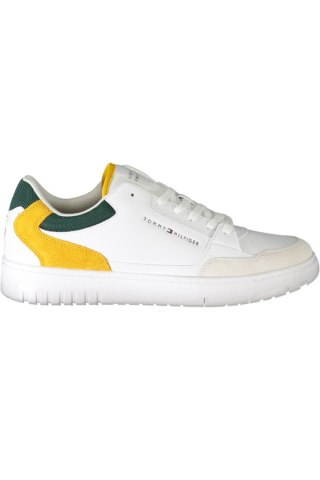 BIAŁY MĘSKIE BUTY SPORTOWE TOMMY HILFIGER (Bianco)