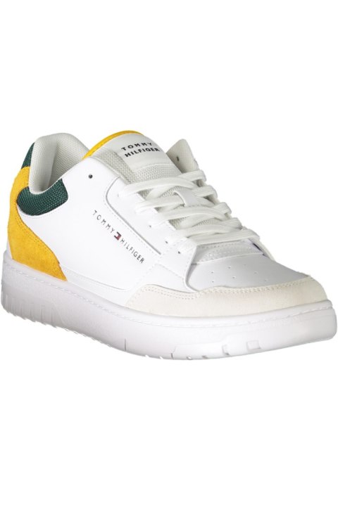 BIAŁY MĘSKIE BUTY SPORTOWE TOMMY HILFIGER (Bianco) BIAŁY MĘSKIE BUTY SPORTOWE TOMMY HILFIGER (Bianco)