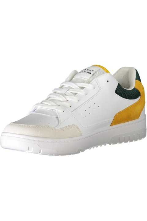 BIAŁY MĘSKIE BUTY SPORTOWE TOMMY HILFIGER (Bianco) BIAŁY MĘSKIE BUTY SPORTOWE TOMMY HILFIGER (Bianco)