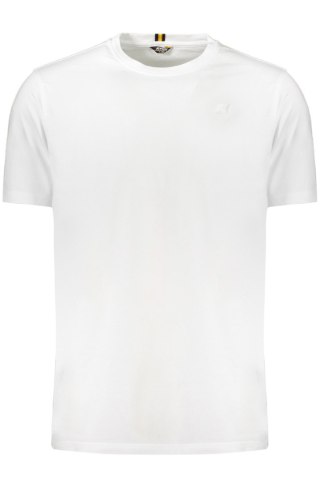 BIAŁY T-SHIRT MĘSKI Z KRÓTKIM RĘKAWEM K-WAY (Bianco)