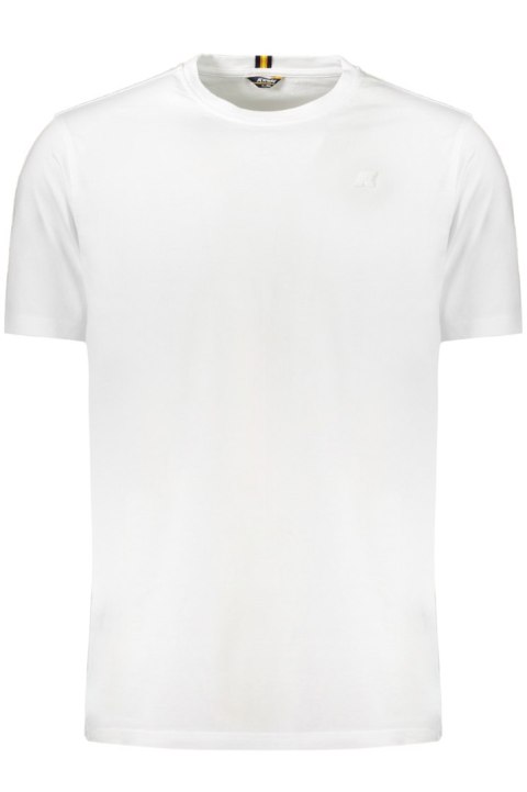 BIAŁY T-SHIRT MĘSKI Z KRÓTKIM RĘKAWEM K-WAY (Bianco)