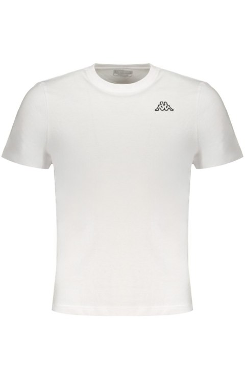 BIAŁY T-SHIRT MĘSKI Z KRÓTKIM RĘKAWEM KAPPA (Bianco) BIAŁY T-SHIRT MĘSKI Z KRÓTKIM RĘKAWEM KAPPA (Bianco)