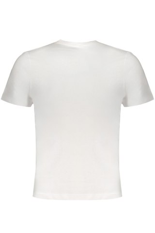 BIAŁY T-SHIRT MĘSKI Z KRÓTKIM RĘKAWEM KAPPA (Bianco)