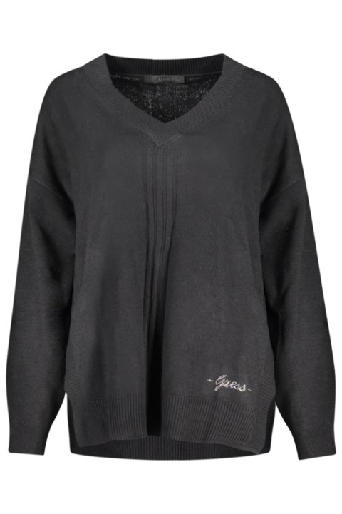CZARNY SWETER DAMSKI GUESS JEANS (Nero) CZARNY SWETER DAMSKI GUESS JEANS (Nero)