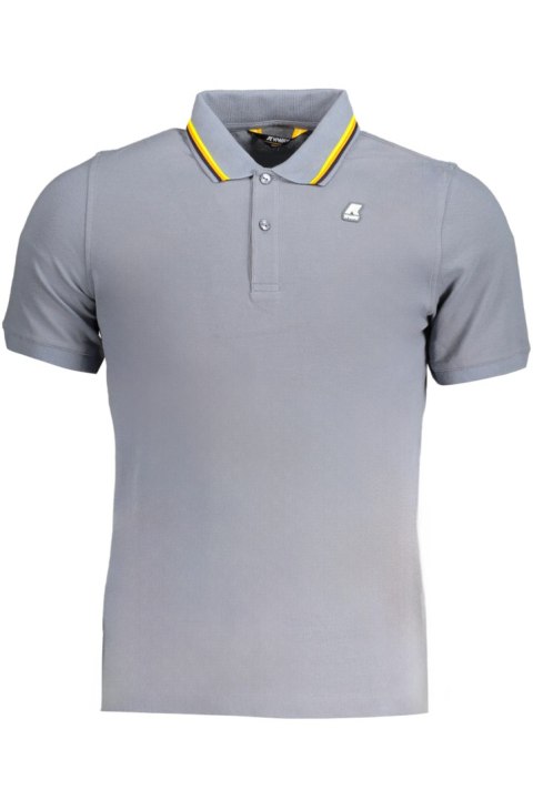 MĘSKA KOSZULKA POLO Z KRÓTKIM RĘKAWEM K-WAY SZARY (Grigio) MĘSKA KOSZULKA POLO Z KRÓTKIM RĘKAWEM K-WAY SZARY (Grigio)