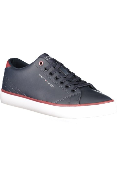 NIEBIESKIE MĘSKIE BUTY SPORTOWE TOMMY HILFIGER (Blu) NIEBIESKIE MĘSKIE BUTY SPORTOWE TOMMY HILFIGER (Blu)