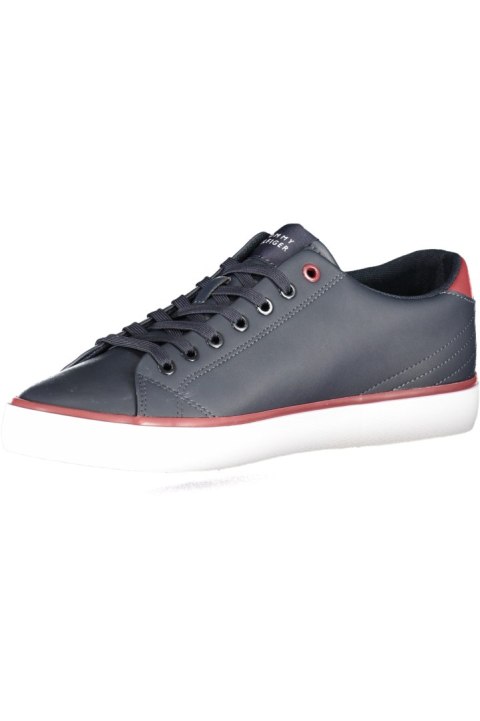 NIEBIESKIE MĘSKIE BUTY SPORTOWE TOMMY HILFIGER (Blu) NIEBIESKIE MĘSKIE BUTY SPORTOWE TOMMY HILFIGER (Blu)