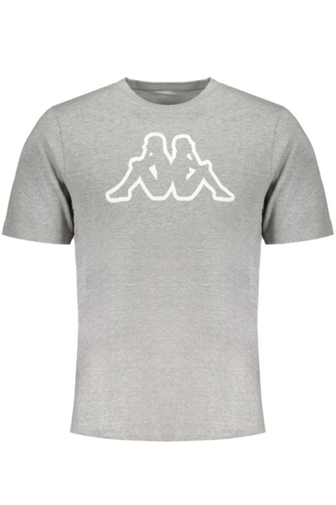 SZARY MĘSKI T-SHIRT Z KRÓTKIM RĘKAWEM KAPPA (Grigio) SZARY MĘSKI T-SHIRT Z KRÓTKIM RĘKAWEM KAPPA (Grigio)