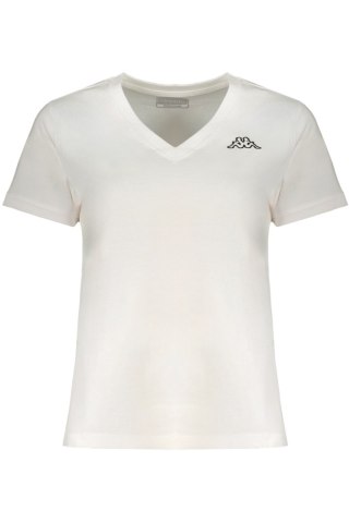 T-SHIRT DAMSKI Z KRÓTKIM RĘKAWEM KAPPA BIAŁY (Bianco)